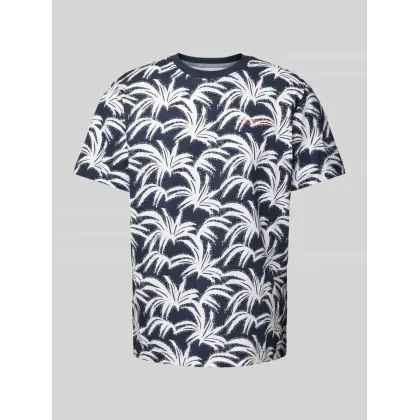 Zdjęcie T-shirt we wzory na całej powierzchni