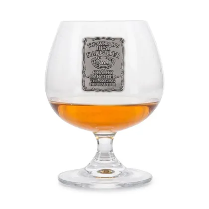 Zdjęcie Piękny kieliszek do brandy – prezent dla najlepszej córki na świecie
