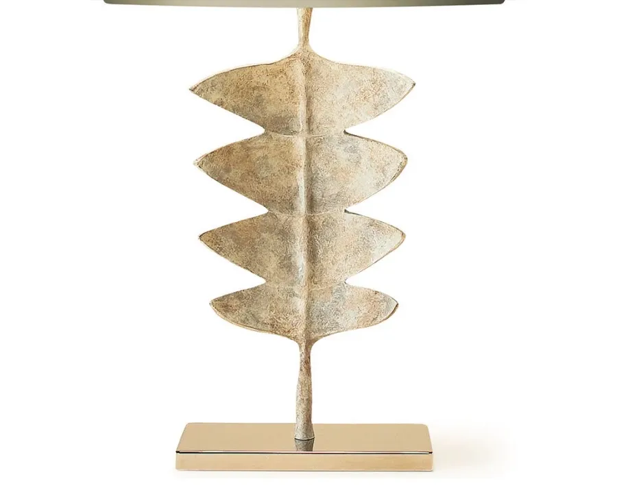 obrazek 2 Awangardowa duża lampa z liściem 