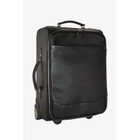 Zdjęcie Elitarna walizka skórzana w kolorze czarnym - Terrida