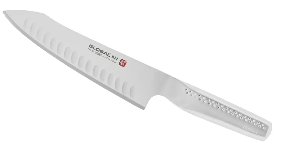 obrazek 1 Global NI Orientalny nóż szefa kuchni 20cm - żłobiony