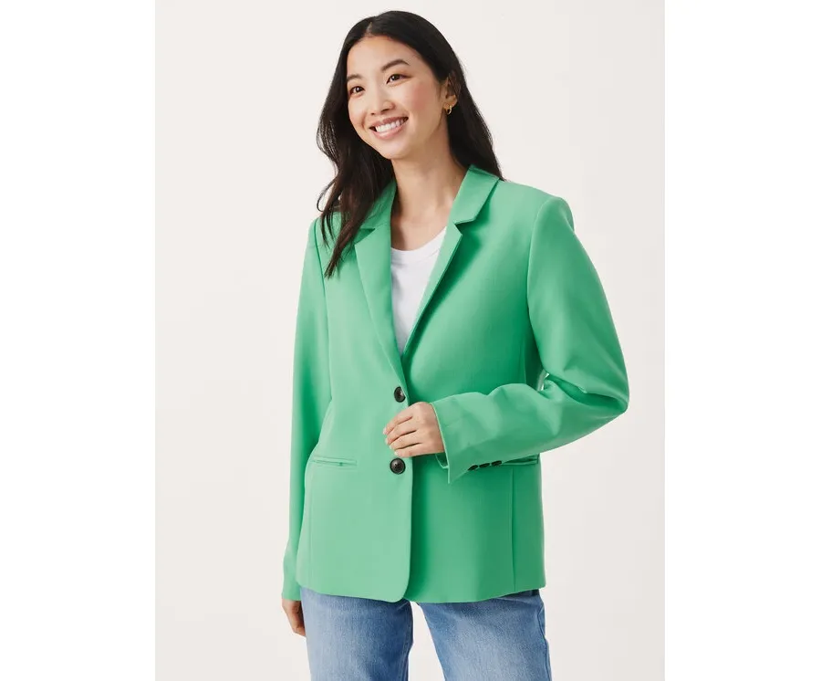 obrazek 1 Part Two Marynarka Najanas 30307727 Zielony Regular Fit