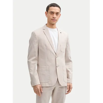Zdjęcie Tom Tailor Marynarka 1045065 Beżowy Regular Fit