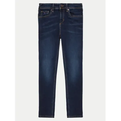 Zdjęcie Tommy Hilfiger Jeansy KB0KB08752 S Granatowy Regular Fit