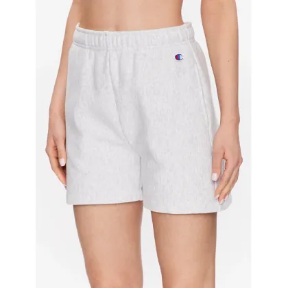 Zdjęcie Champion Szorty sportowe Minimal Reverse Weave 116247 Szary Regular Fit