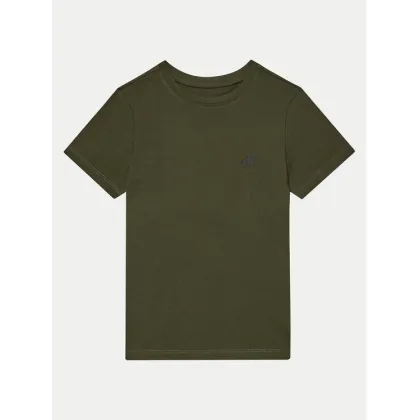 Zdjęcie 4F T-Shirt 4FJWMM00TTSHM1626 Khaki Regular Fit