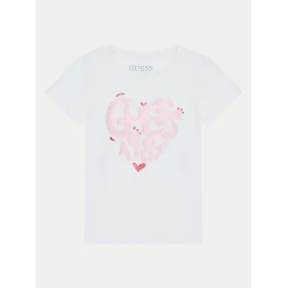 Zdjęcie Guess T-Shirt K5RI02 K6YW4 Biały Regular Fit