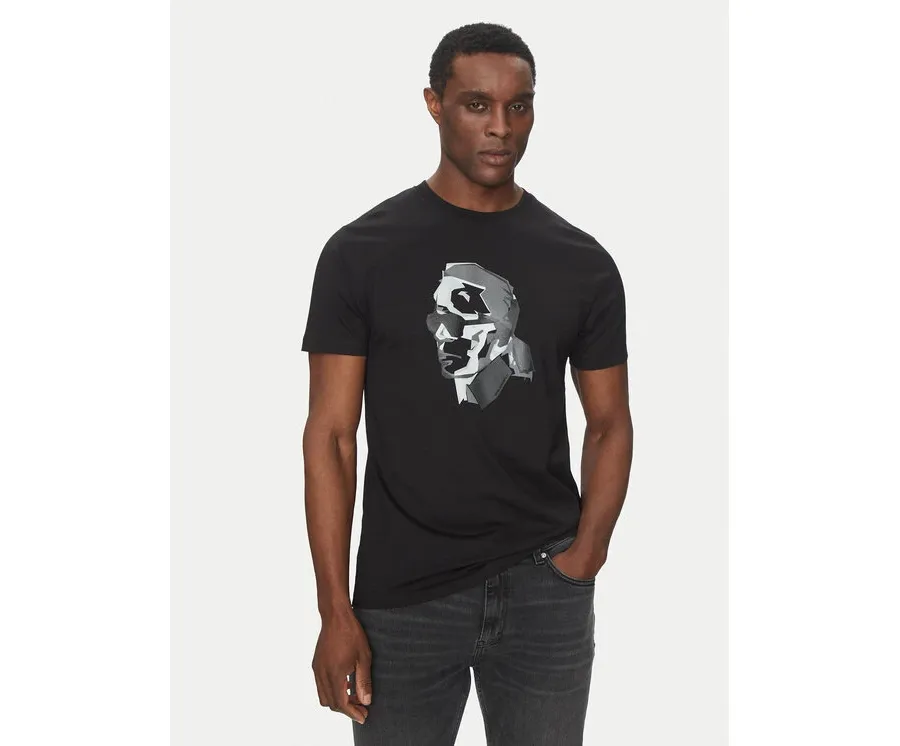 obrazek 1 KARL LAGERFELD T-Shirt 755066 552241 Czarny Regular Fit