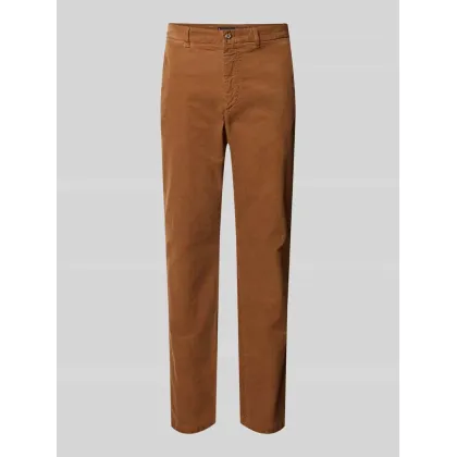 Zdjęcie Spodnie cargo o kroju regular fit ze szlufkami na pasek model ‘DENTON’