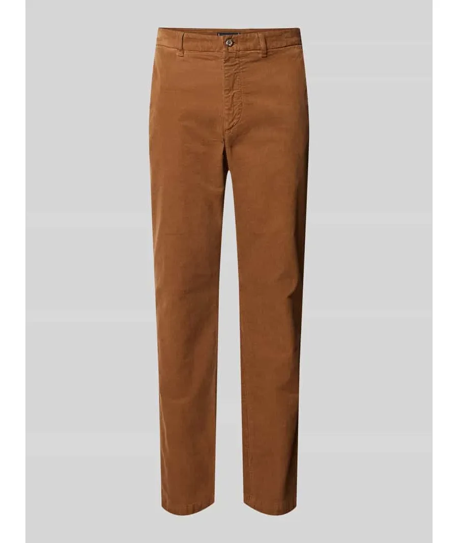 obrazek 1 Spodnie cargo o kroju regular fit ze szlufkami na pasek model ‘DENTON’
