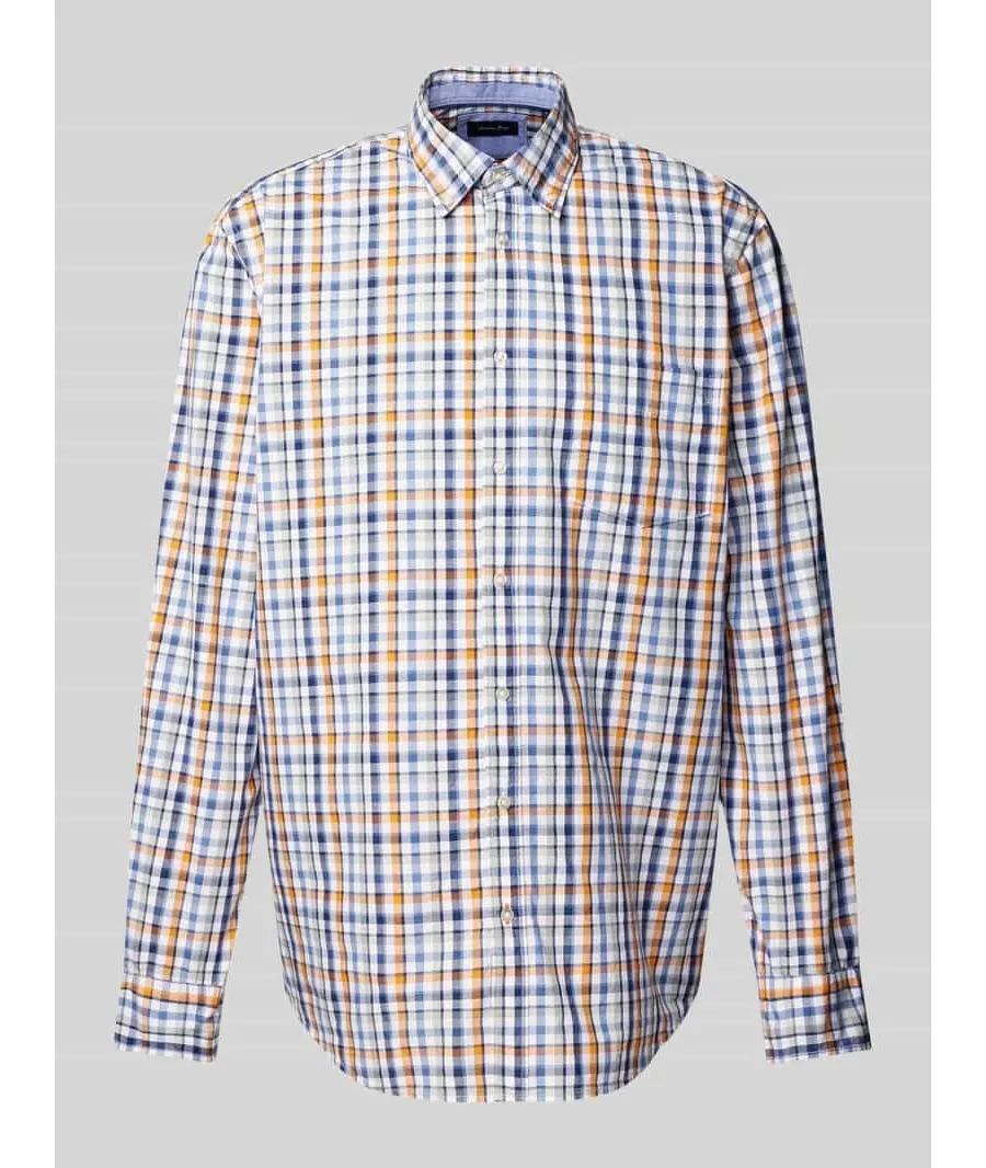 obrazek 1 Koszula casualowa o kroju regular fit z kieszenią na piersi