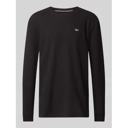 Zdjęcie Bluzka z długim rękawem o kroju regular fit z wyhaftowanym logo