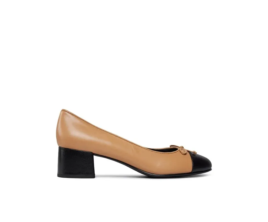 obrazek 1 Tory Burch Czółenka 156210 Beżowy