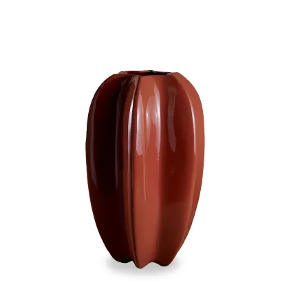 Picture Beautiful Italian vase H.46xL.30xD.Int.9.5 cm