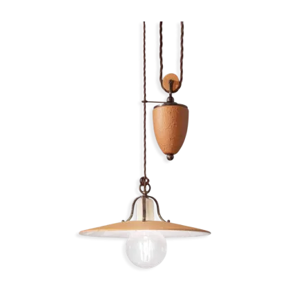 Zdjęcie Stylowa włoska lampa wisząca w stylu vintage