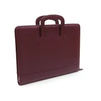 Zdjęcie Bordowa teczka na dokumenty