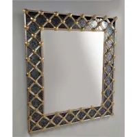 Picture Stylish modern Murano Venetian mirror in a rectangular frame