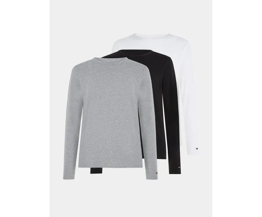 obrazek 1 Tommy Hilfiger Komplet 3 longsleeve UM0UM03022 Kolorowy Slim Fit