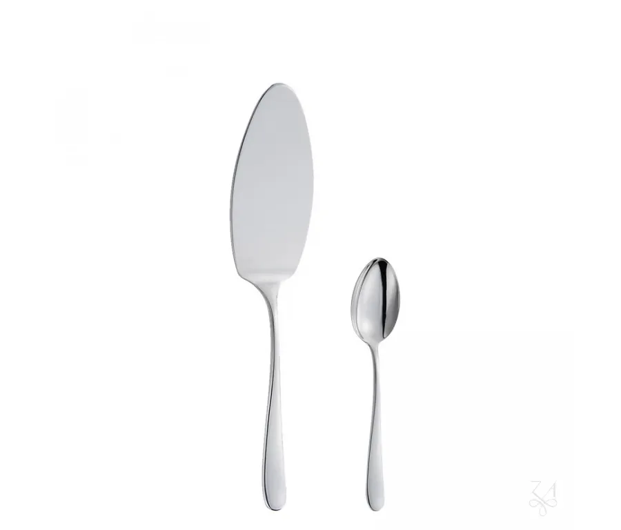 obrazek 2 100-elementowy elegancki zestaw sztućców w skrzynce - Zaramella Argenti