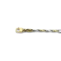 Picture 18 carat gold bracelet for men 9.6 g - Maxioro