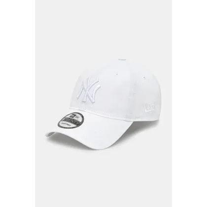 Zdjęcie New Era czapka z daszkiem bawełniana LE 920 kolor biały z aplikacją 60471466
