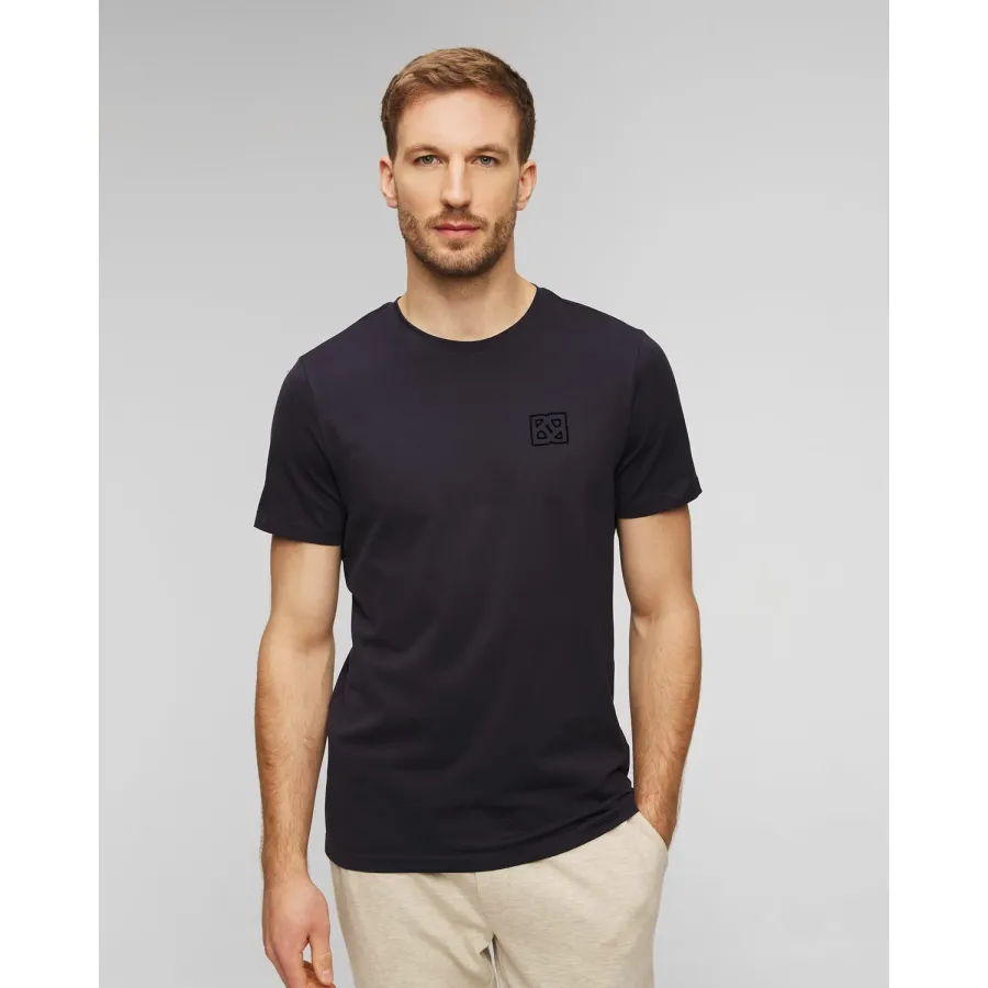 obrazek 1 Granatowy T-shirt Męski Bogner Roc BOGNER