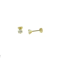 Picture Delicate earrings with six pins and light points