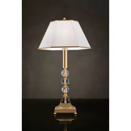 Zdjęcie Prestiżowa lampa stołowa do luksusowych wnętrz