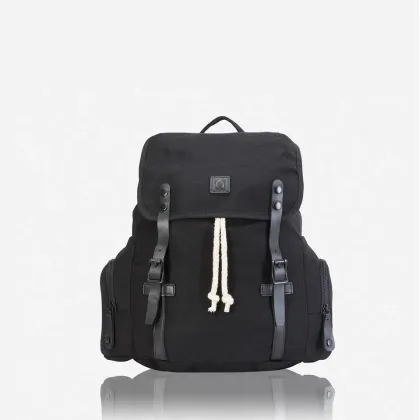 Zdjęcie Stylowy męski plecak w stylu casual w kolorze czarnym