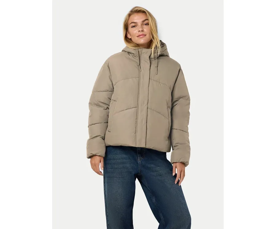 obrazek 1 Noisy May Kurtka zimowa Tenna 27030499 Beżowy Regular Fit