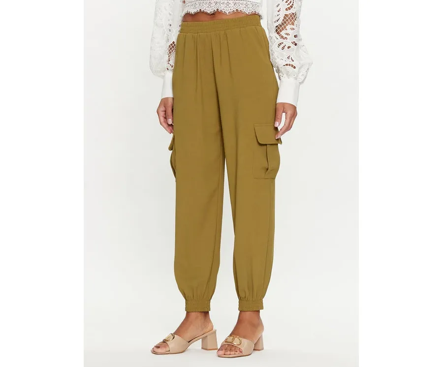 obrazek 1 Silvian Heach Spodnie cargo GPP24421PA Khaki Regular Fit