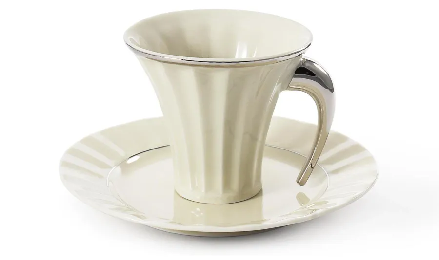 obrazek 2 15-częściowy porcelanowy komplet do herbaty w stylu egipskim – Rudolf Kampf