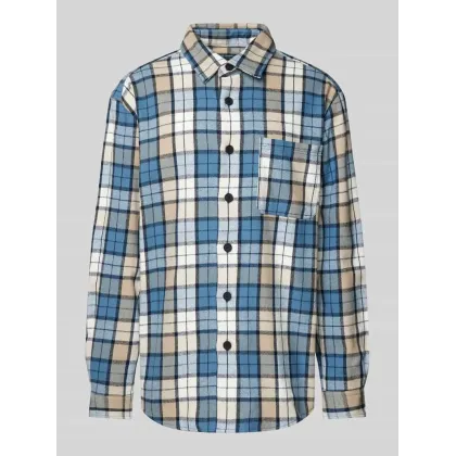 Zdjęcie Koszula casualowa regular fit z kołnierzykiem typu kent