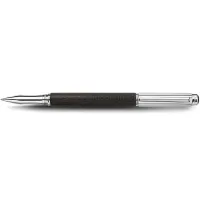 Picture Elegant ballpoint pen as a gift - Ivanhoe Black rhodium-plated