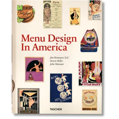Zdjęcie Książka Menu Design in America, 1850–1985 - Taschen