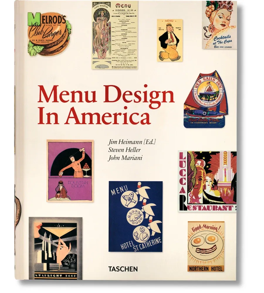 obrazek 1 Książka Menu Design in America, 1850–1985 - Taschen