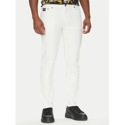 Zdjęcie Versace Jeans Couture Jeansy 78GAB5D0 Biały Slim Fit