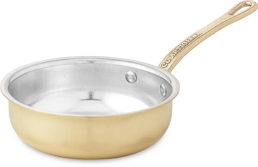 obrazek 1 Patelnia mosiężna Ø14cm - Pepite d'Oro - Cu Artigiana