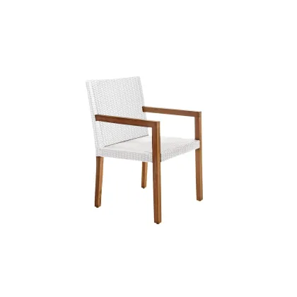 Zdjęcie Ekskluzywny minimalistyczny fotel do ogrodu