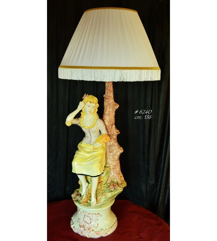 obrazek 1 Ceramiczna figurka, lampa dekoracyjna do oryginalnych wnętrz