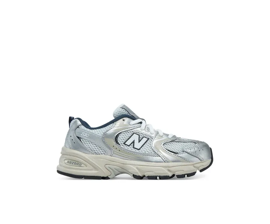 obrazek 1 New Balance Sneakersy GR530KA Srebrny