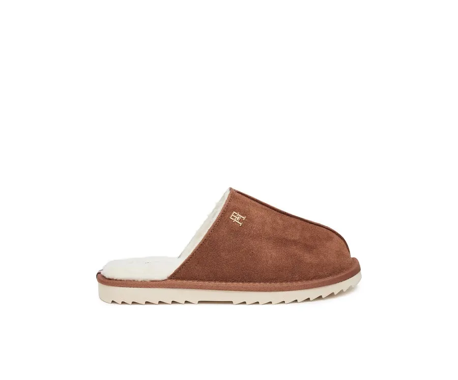 obrazek 1 Tommy Hilfiger Kapcie FW0FW08396 Brązowy