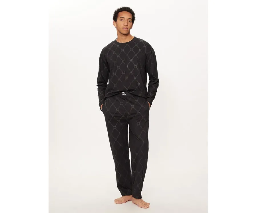 obrazek 1 Hugo Piżama 50525282 Czarny Regular Fit HUGO