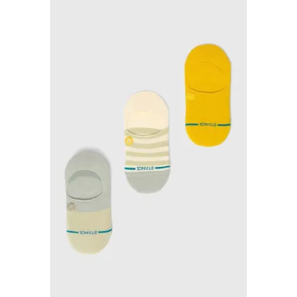 Zdjęcie Stance skarpetki Absolute 3-pack damskie kolor zielony