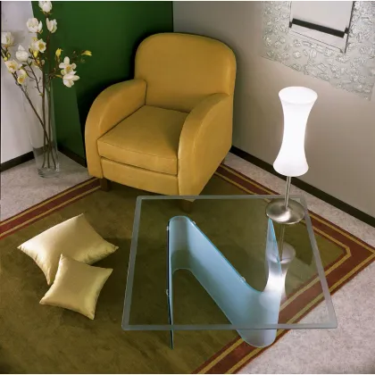 Picture A unique glass coffee table for the living room - La Vetreria