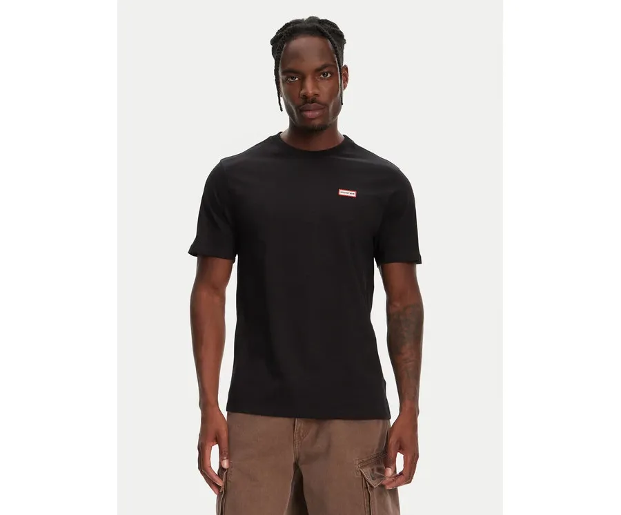 obrazek 1 Hunter T-Shirt Tavish HARM0082251 Czarny Regular Fit