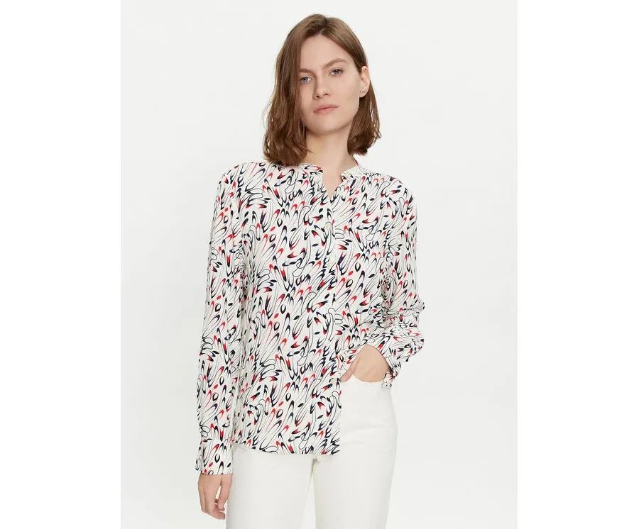 obrazek 1 Tommy Hilfiger Koszula WW0WW42448 Écru Regular Fit