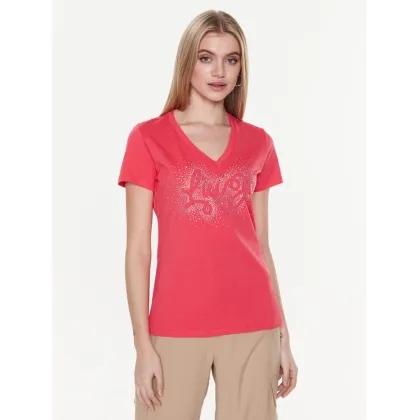 Zdjęcie Liu Jo T-Shirt WA3278 JS923 Różowy Regular Fit