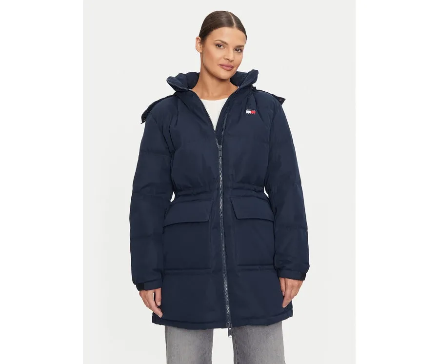 obrazek 1 Tommy Jeans Kurtka puchowa Alaska DW0DW18821 Granatowy Regular Fit