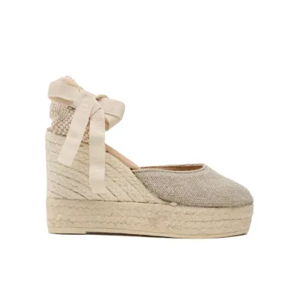 Zdjęcie Manebi Espadryle Wedge Espadrilles O 7.1 WV Beżowy